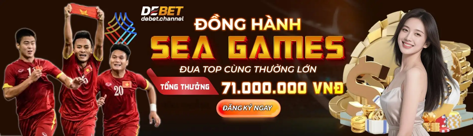 DEBET đồng hành cùng SEAGAME 2025